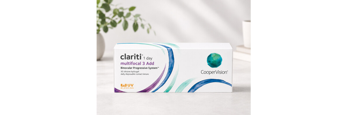 clariti® 1 day multifocal 3 Add – was ist neu und für wen ist sie geeignet? - clariti® 1 day multifocal 3 Add von CooperVision | Vorteile &amp; Anpassung | augenwelt24
