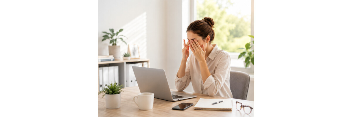 Müde und trockene Augen durch Bildschirmarbeit – Ursachen und Tipps - Müde und trockene Augen durch Bildschirmarbeit | augenwelt24