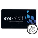 eye² BIO.F sphärisch 3er Box Monatslinsen