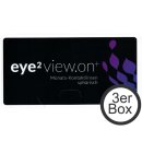 eye2 VIEW.ON+ sphärisch 3er Box Monatslinsen