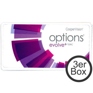 options EVOLVE+ TORIC 3er Box (Cooper Vision)