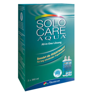 SoloCare Aqua 2x360 ml Twinpack (Menicon)