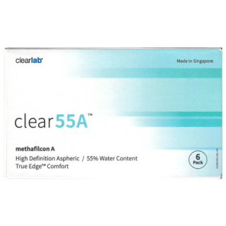 clear 55A UV 6er Box Monatslinsen (clearlab)