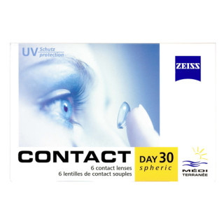 Contact Day 30 spheric 6er Box (ZEISS-Wöhlk) 8.80 mm +1,00