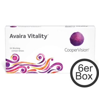 Avaira Vitality 6er Box Monatslinsen (Cooper Vision) +0,50