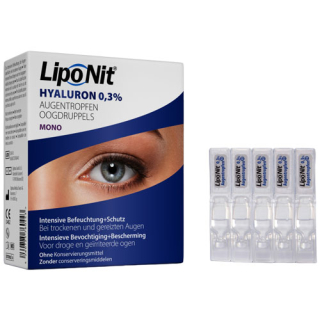 Lipo Nit® Hyaluron 0,3% mono GEL-Augentropfen 30x0,4ml (optima)