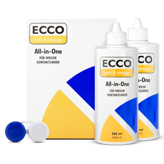 ECCO soft & change All-in-One 2x360 ml Jumbo-Pack