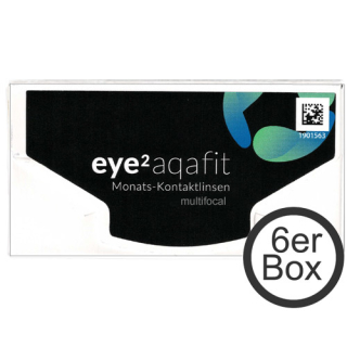eye² AQAfit multifocal 6er Box Monats-Kontaktlinsen