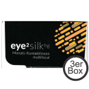 eye&sup2; silk HG multifocal 3er Box Monats-Kontaktlinsen