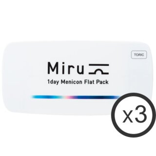 Miru 1day Menicon Flat Pack Toric 90er Box