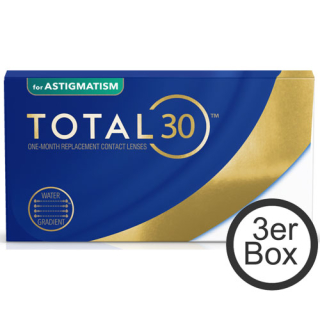 Total 30 for Astigmatism 3er Box Monatslinsen (Alcon)