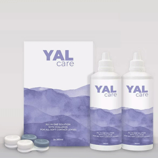 YALcare 2x360 ml All in One Lösung mit Hyaluron  (Menicon)