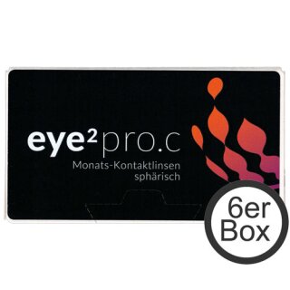 eye2 PRO.C sphärisch 6er Box Monatslinsen