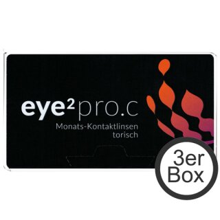 eye2 PRO.C torisch 3er Box Monatslinsen