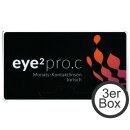 eye2 PRO.C torisch 3er Box Monatslinsen