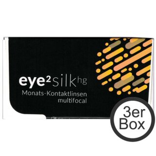 eye2 silk HG multifocal 3er Box Monats-Kontaktlinsen