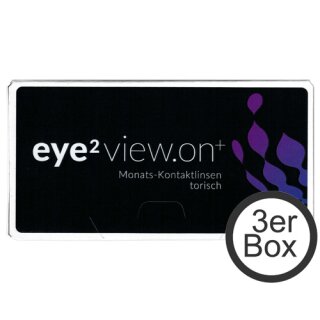 eye2 VIEW.ON+ sphärisch 3er Box Monatslinsen