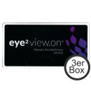 eye2 VIEW.ON+ sphärisch 3er Box Monatslinsen