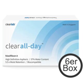 clear all-day 6er Box Monatslinsen (ClearLab)