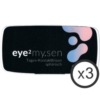 eye2 MY.SEN Tages-Kontaktlinsen sphärisch 3x30er Box