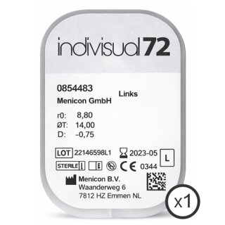 Menicon Indivisual 72 multifocal-toric 1er Box