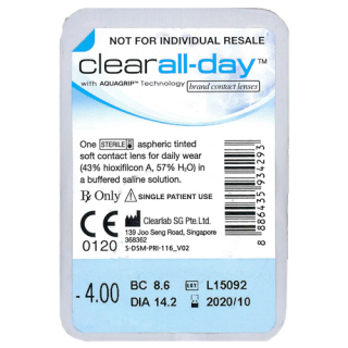 clear all-day 1er Box Probelinse (clearlab)