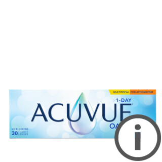 ACUVUE oasys MAX 1-Day Multifocal for Astigmatism 5er Box Probelinsen (Johnson & Johnson)